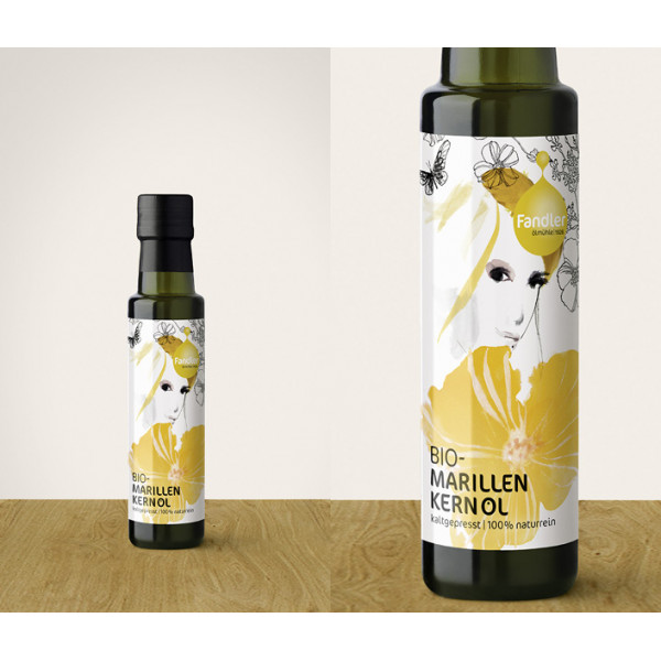 Fandler Bio olej z meruňkových jader 100% 100 ml