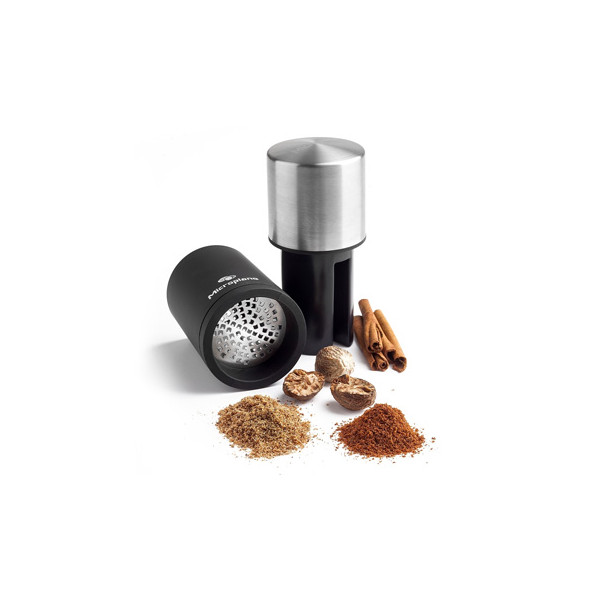 Microplane grinder for difficult spices