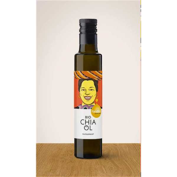 Fandler Organic Chia Oil 100% 100 ml