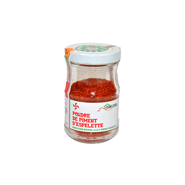 Piment d'Espelette AOP bio 40g